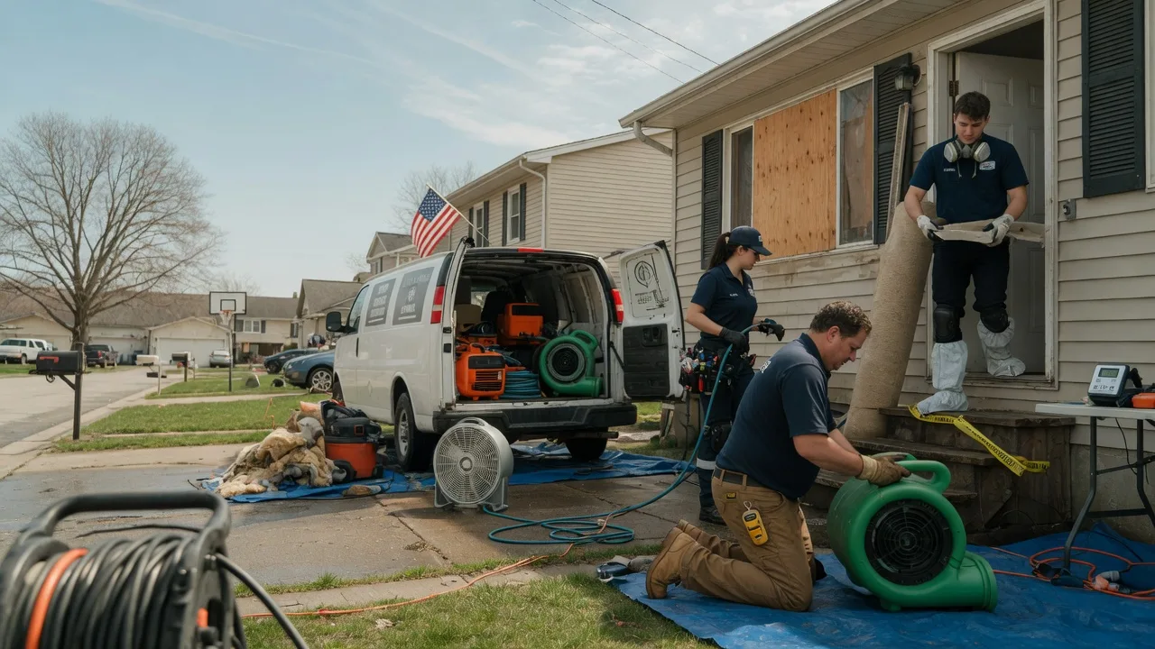 Water Damage Restoration in Sharon Hill, PA near me